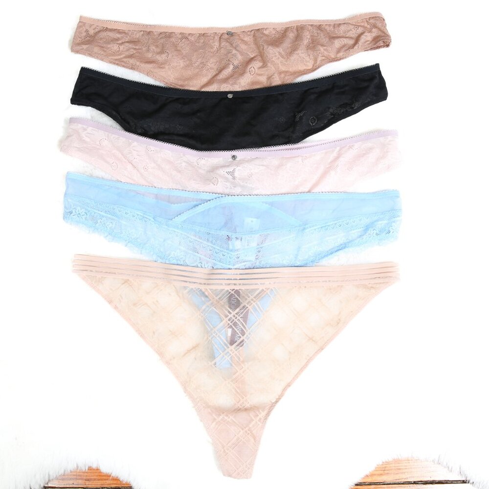 ADORE ME Size 3X Bundle of 5 Thong Lace Panties